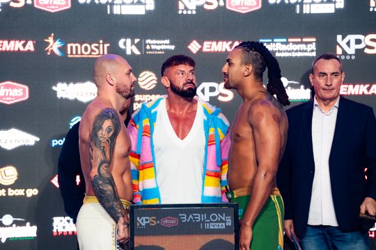 Ceremonia ważenia przed KPS Food & Elmas Babilon MMA 55 (zdjęcia)