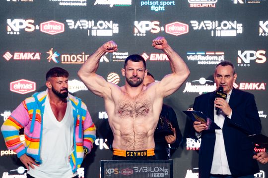 Ceremonia ważenia przed KPS Food & Elmas Babilon MMA 55 (zdjęcia)