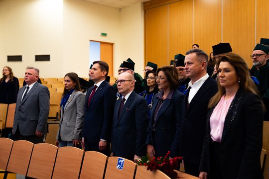 Nadanie tutułu Doktora Honoris Causa profesorowi Pantelisowi Kyrmizoglou (zdjęcia) Nadanie tutułu Doktora Honoris Causa profesorowi Pantelisowi Kyrmizoglou (zdjęcia)