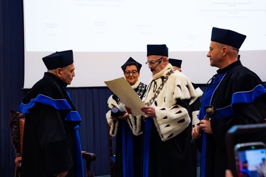 Nadanie tutułu Doktora Honoris Causa profesorowi Pantelisowi Kyrmizoglou (zdjęcia)