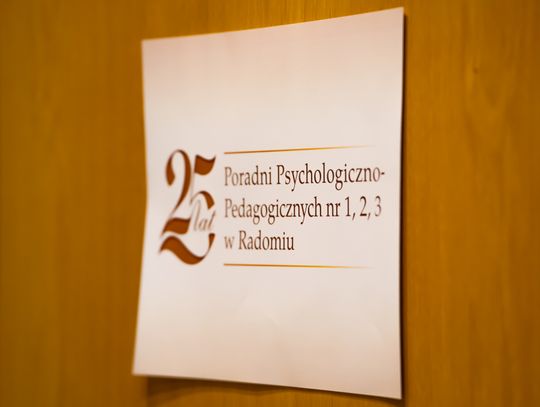 Jubileusz 25 lecia istnienia radomskich Poradni Psychologiczno-Pedagogicznych (zdjęcia)