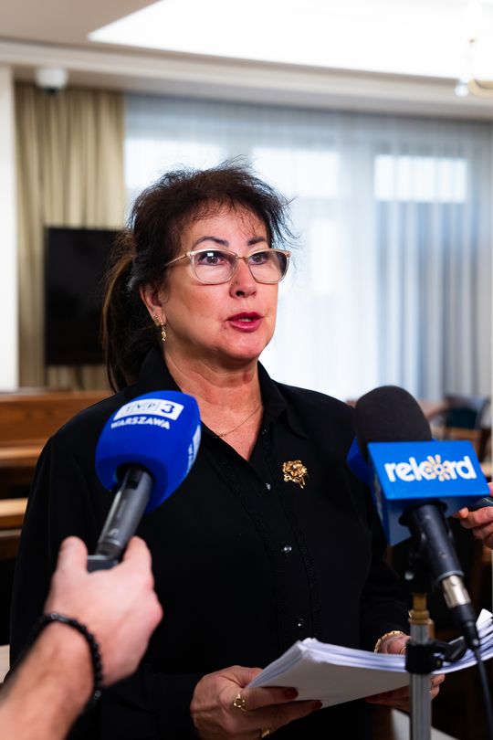 Konferencja prasowa przed poniedziałkową sesją Rady Miasta (zdjęcia)