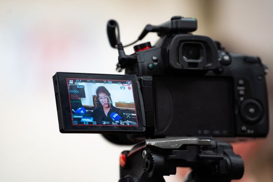 Konferencja prasowa przed poniedziałkową sesją Rady Miasta (zdjęcia)