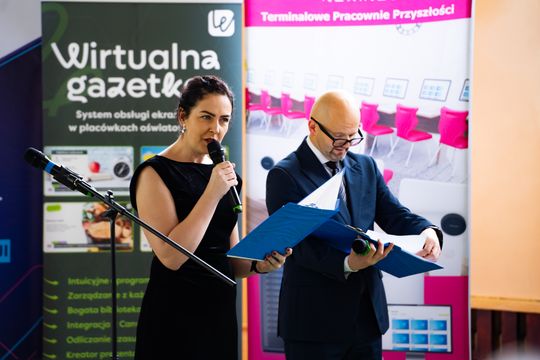 Ogólnopolska konferencja "Nowoczesne technologie infirmacyjne w służbie cyfrowej szkoły i administracji" (zdjęcia)