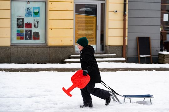 Zimowa niedziela w Radomiu (zdjęcia)