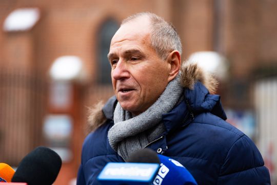  Konferencja prasowa dot. prac konserwatorskich prowadzonych przy budynku Klasztoru Bernardynów (zdjęcia)