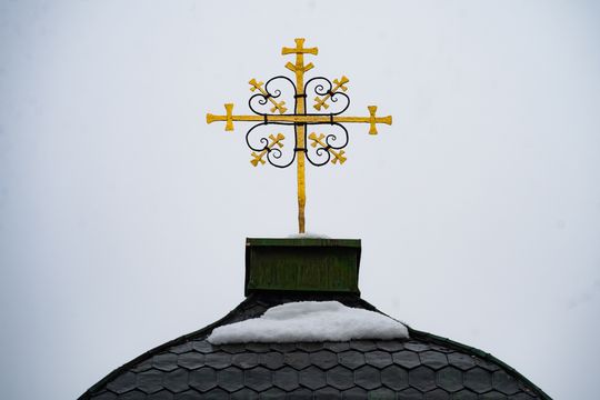  Konferencja prasowa dot. prac konserwatorskich prowadzonych przy budynku Klasztoru Bernardynów (zdjęcia)