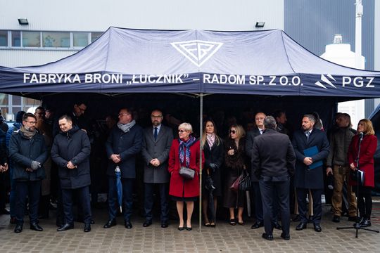 Uroczyste otwarcie nowej hali produkcyjnej Fabryki Broni (zdjęcia)