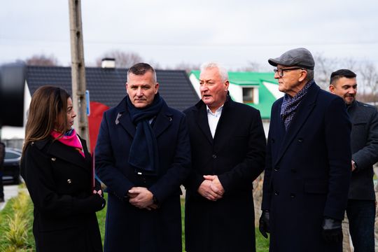 Uroczyste otwarcie drogi gminnej pod Skaryszewem (zdjęcia)