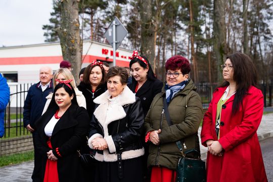 Uroczyste otwarcie drogi gminnej pod Skaryszewem (zdjęcia)