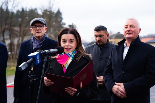 Uroczyste otwarcie drogi gminnej pod Skaryszewem (zdjęcia)