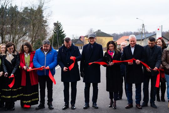 Uroczyste otwarcie drogi gminnej pod Skaryszewem (zdjęcia)