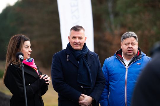 Uroczyste otwarcie drogi gminnej pod Skaryszewem (zdjęcia)