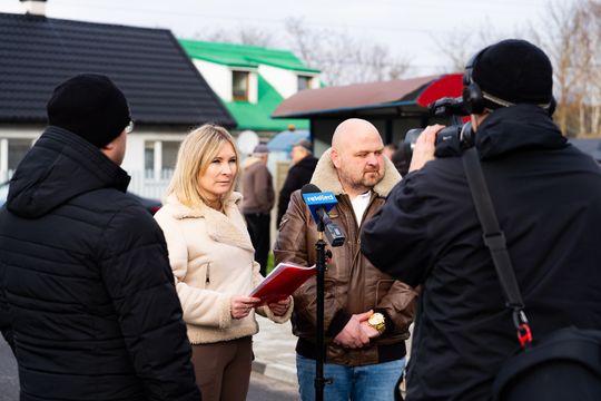 Uroczyste otwarcie drogi gminnej pod Skaryszewem (zdjęcia)
