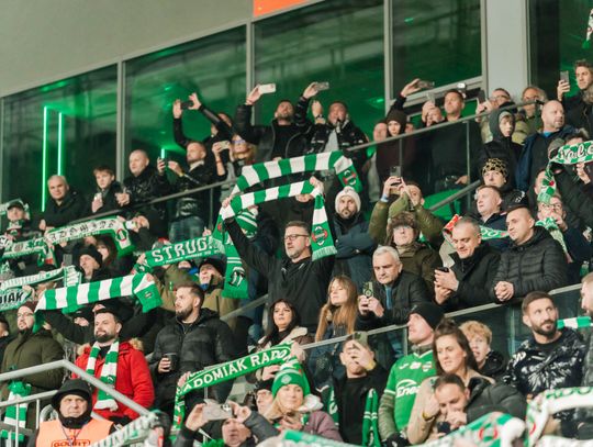 Kibice podczas meczu Radomiak Radom - Górnik Zabrze (zdjęcia)