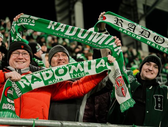 Kibice podczas meczu Radomiak Radom - Górnik Zabrze (zdjęcia)