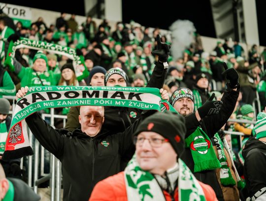 Kibice podczas meczu Radomiak Radom - Górnik Zabrze (zdjęcia)