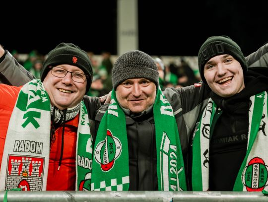 Kibice podczas meczu Radomiak Radom - Górnik Zabrze (zdjęcia)