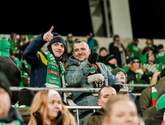 Kibice podczas meczu Radomiak Radom - Górnik Zabrze (zdjęcia)