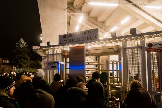 Kibice podczas meczu Radomiak Radom - Górnik Zabrze (zdjęcia)