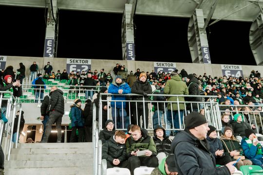 Kibice podczas meczu Radomiak Radom - Górnik Zabrze (zdjęcia)