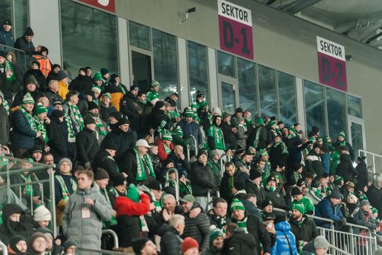 Kibice podczas meczu Radomiak Radom - Górnik Zabrze (zdjęcia)