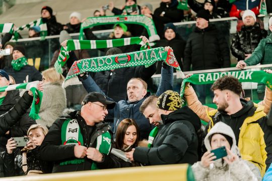 Kibice podczas meczu Radomiak Radom - Górnik Zabrze (zdjęcia)