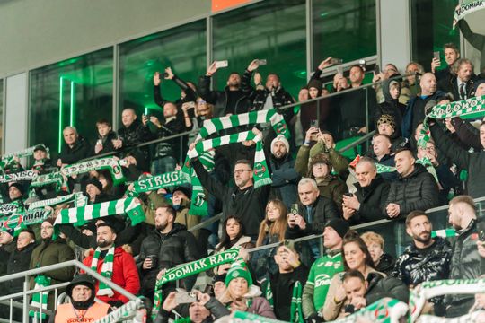 Kibice podczas meczu Radomiak Radom - Górnik Zabrze (zdjęcia)