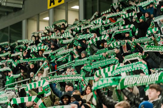 Kibice podczas meczu Radomiak Radom - Górnik Zabrze (zdjęcia)