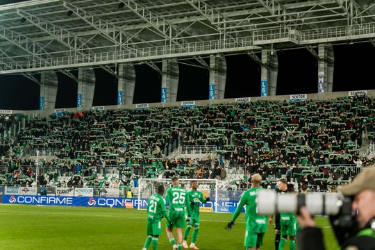 Kibice podczas meczu Radomiak Radom - Górnik Zabrze (zdjęcia)
