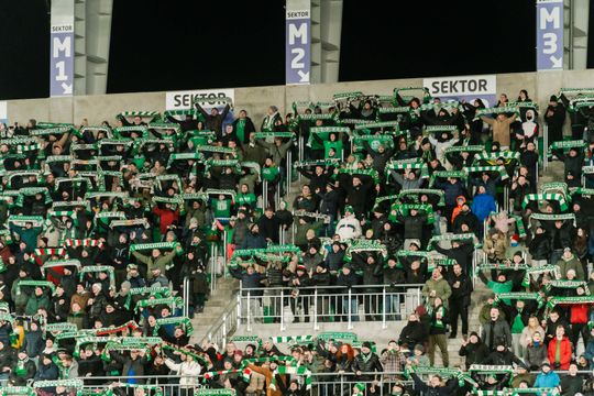 Kibice podczas meczu Radomiak Radom - Górnik Zabrze (zdjęcia)