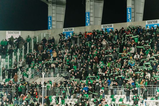 Kibice podczas meczu Radomiak Radom - Górnik Zabrze (zdjęcia)