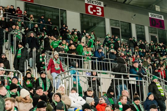 Kibice podczas meczu Radomiak Radom - Górnik Zabrze (zdjęcia)