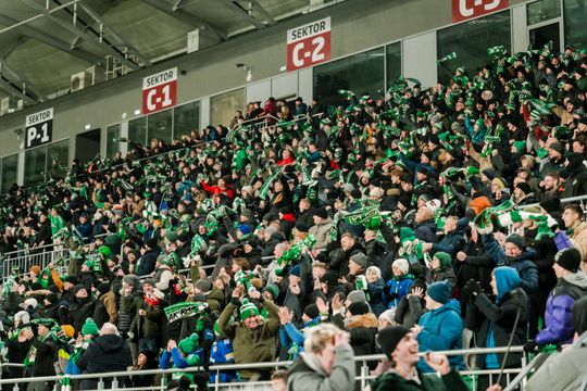 Kibice podczas meczu Radomiak Radom - Górnik Zabrze (zdjęcia)