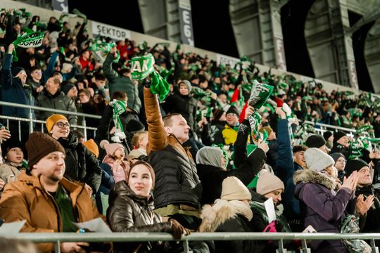 Kibice podczas meczu Radomiak Radom - Górnik Zabrze (zdjęcia)