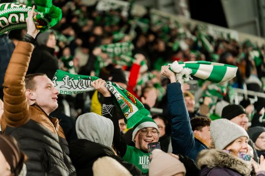 Kibice podczas meczu Radomiak Radom - Górnik Zabrze (zdjęcia)