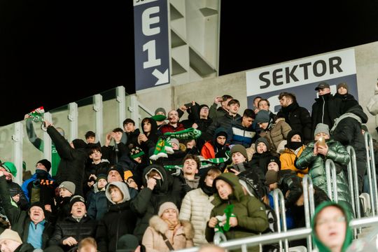 Kibice podczas meczu Radomiak Radom - Górnik Zabrze (zdjęcia)