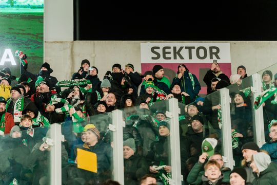 Kibice podczas meczu Radomiak Radom - Górnik Zabrze (zdjęcia)
