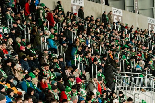 Kibice podczas meczu Radomiak Radom - Górnik Zabrze (zdjęcia)