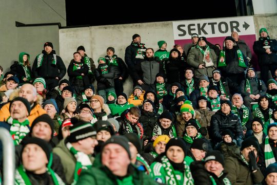 Kibice podczas meczu Radomiak Radom - Górnik Zabrze (zdjęcia)