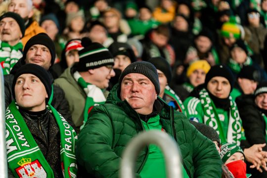 Kibice podczas meczu Radomiak Radom - Górnik Zabrze (zdjęcia)