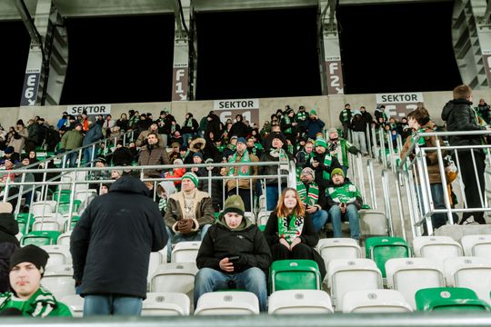 Kibice podczas meczu Radomiak Radom - Górnik Zabrze (zdjęcia)