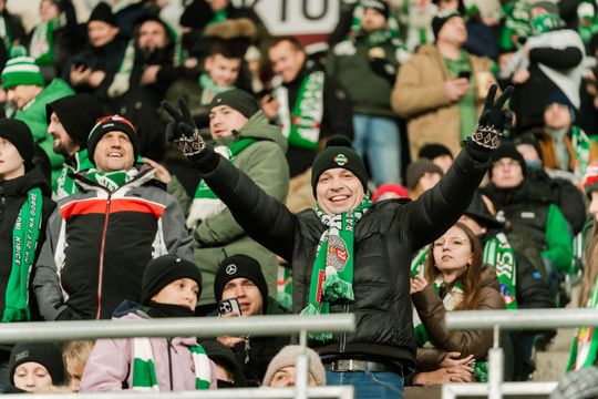 Kibice podczas meczu Radomiak Radom - Górnik Zabrze (zdjęcia)