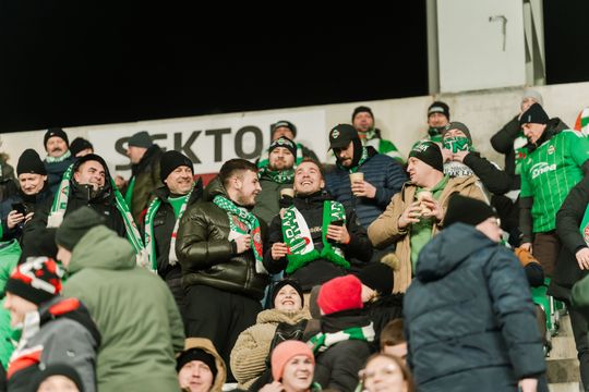 Kibice podczas meczu Radomiak Radom - Górnik Zabrze (zdjęcia)