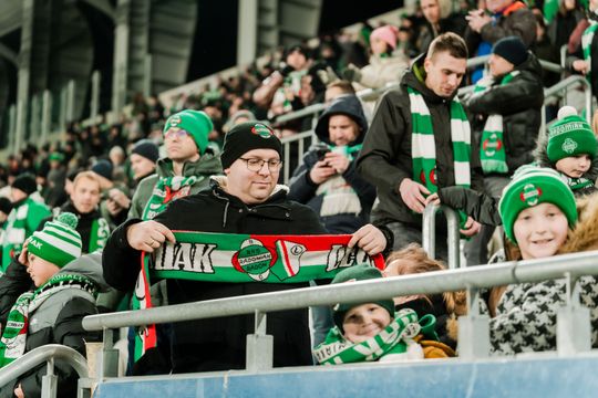 Kibice podczas meczu Radomiak Radom - Górnik Zabrze (zdjęcia)
