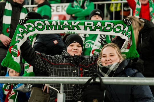 Kibice podczas meczu Radomiak Radom - Górnik Zabrze (zdjęcia)