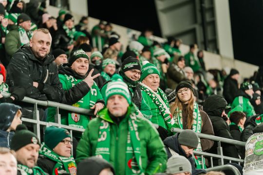 Kibice podczas meczu Radomiak Radom - Górnik Zabrze (zdjęcia)