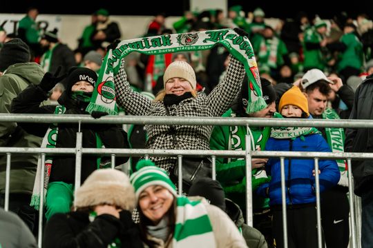 Kibice podczas meczu Radomiak Radom - Górnik Zabrze (zdjęcia)