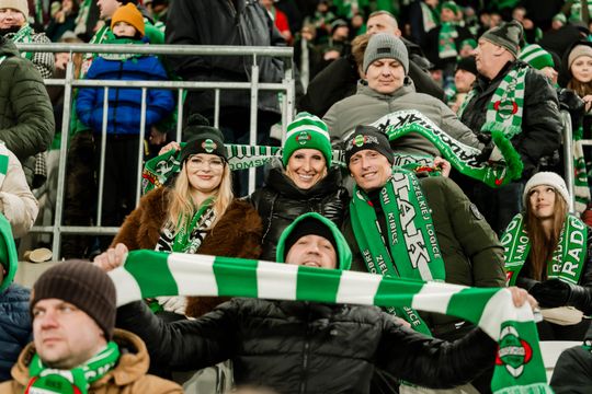 Kibice podczas meczu Radomiak Radom - Górnik Zabrze (zdjęcia)