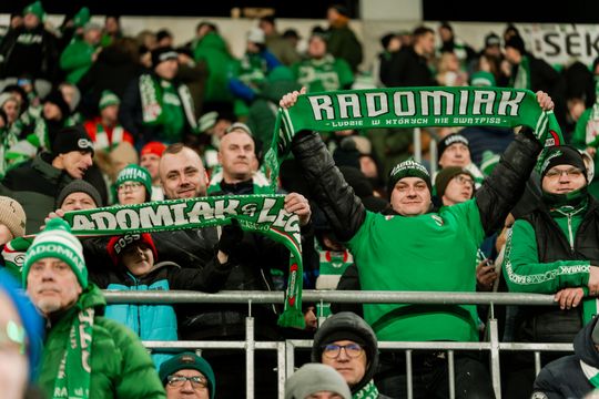 Kibice podczas meczu Radomiak Radom - Górnik Zabrze (zdjęcia)